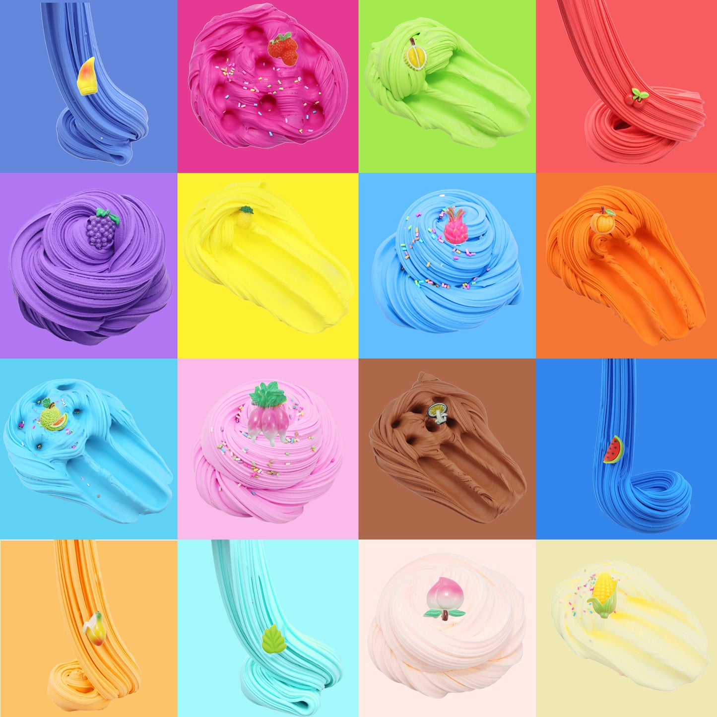 Premium Scented Non Sticky Butter Slime (24 Pack)