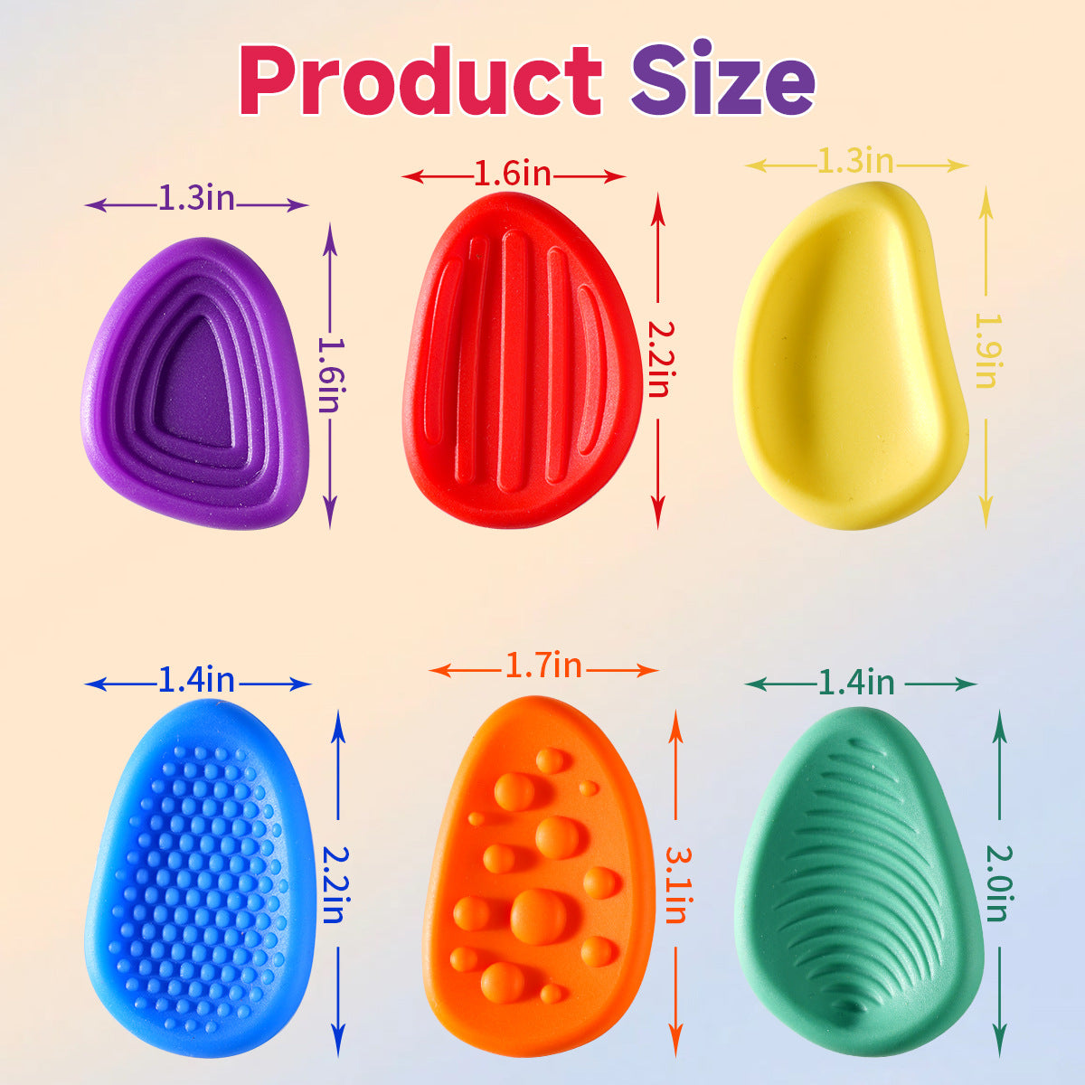 Worry Stones Sensory Fidget Toy