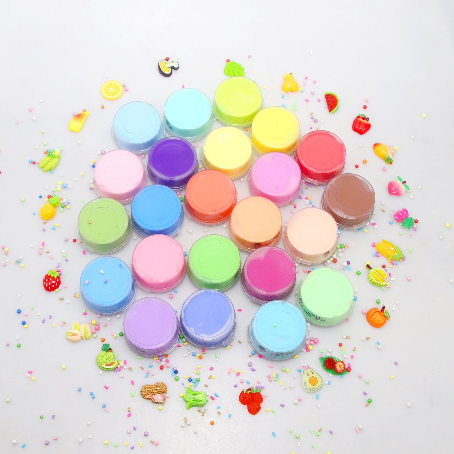 Premium Scented Non Sticky Butter Slime (24 Pack)