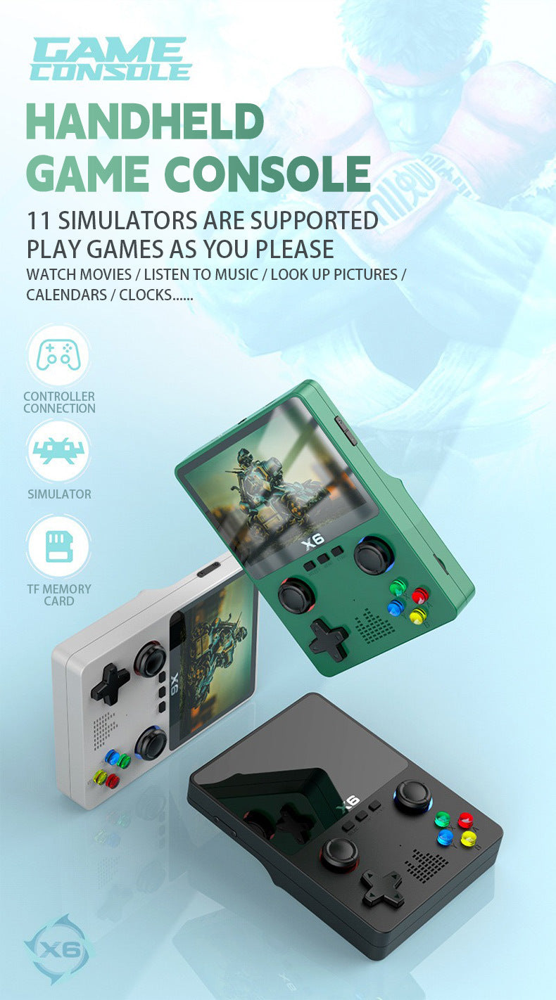 X6 Handheld Retro Game Console