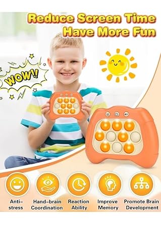 Quick Push Bubbles Fidget Console