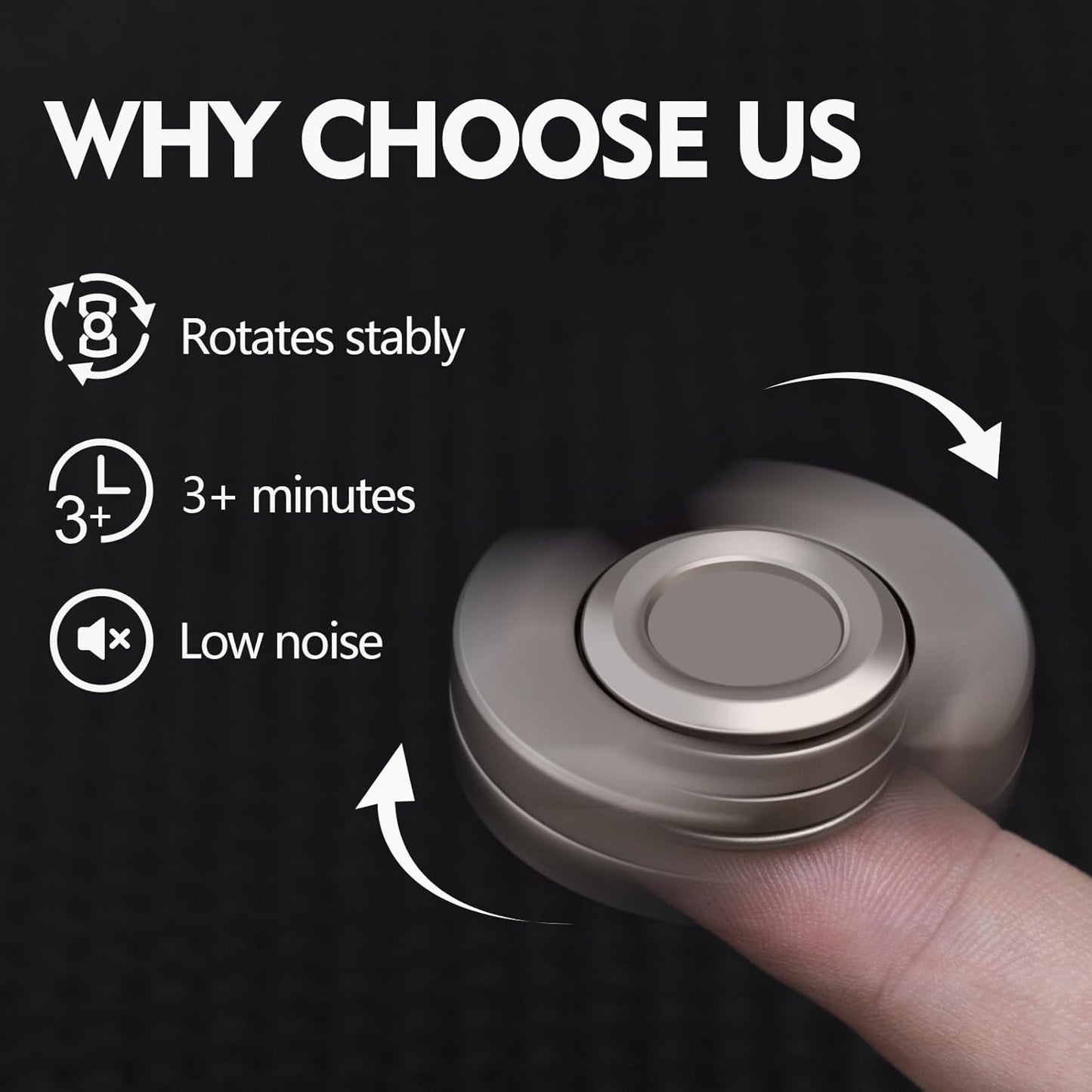 Magnetic Click Fidget Spinner