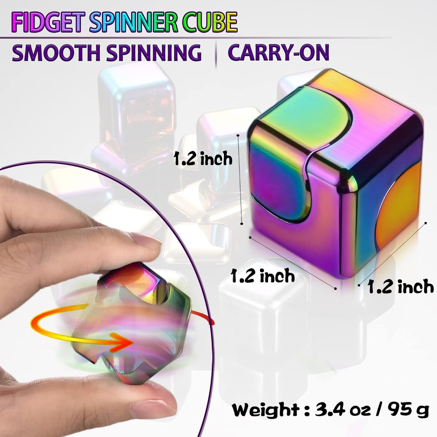 Fidget Cube Spinner