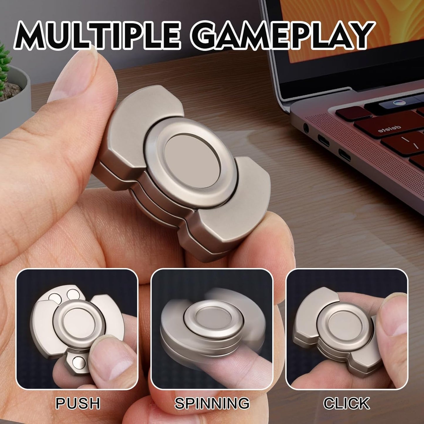 Magnetic Click Fidget Spinner
