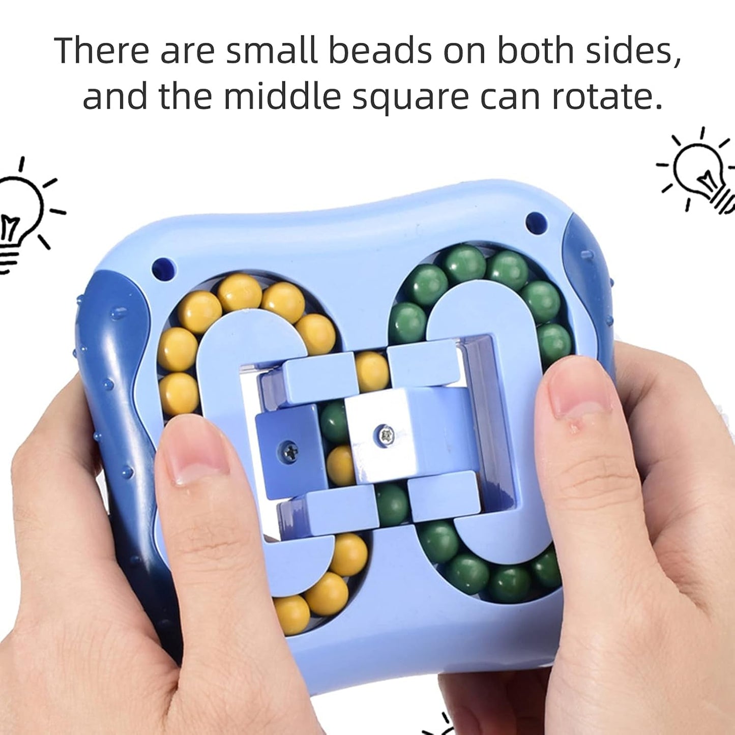 Rotating Magic Bean Puzzle Toy