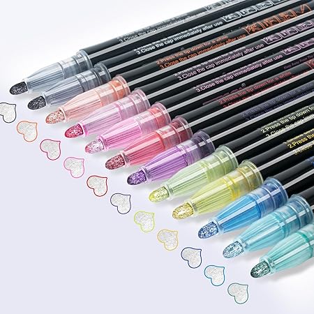 Double Line Outline Pens – Zen Pops - Main Image