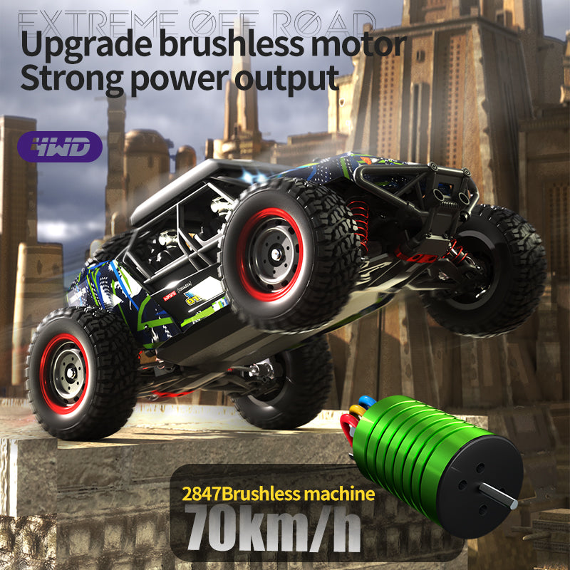 Adventurer Pro 1/16 4WD High-Speed 70KM/H+ Remote Control Car