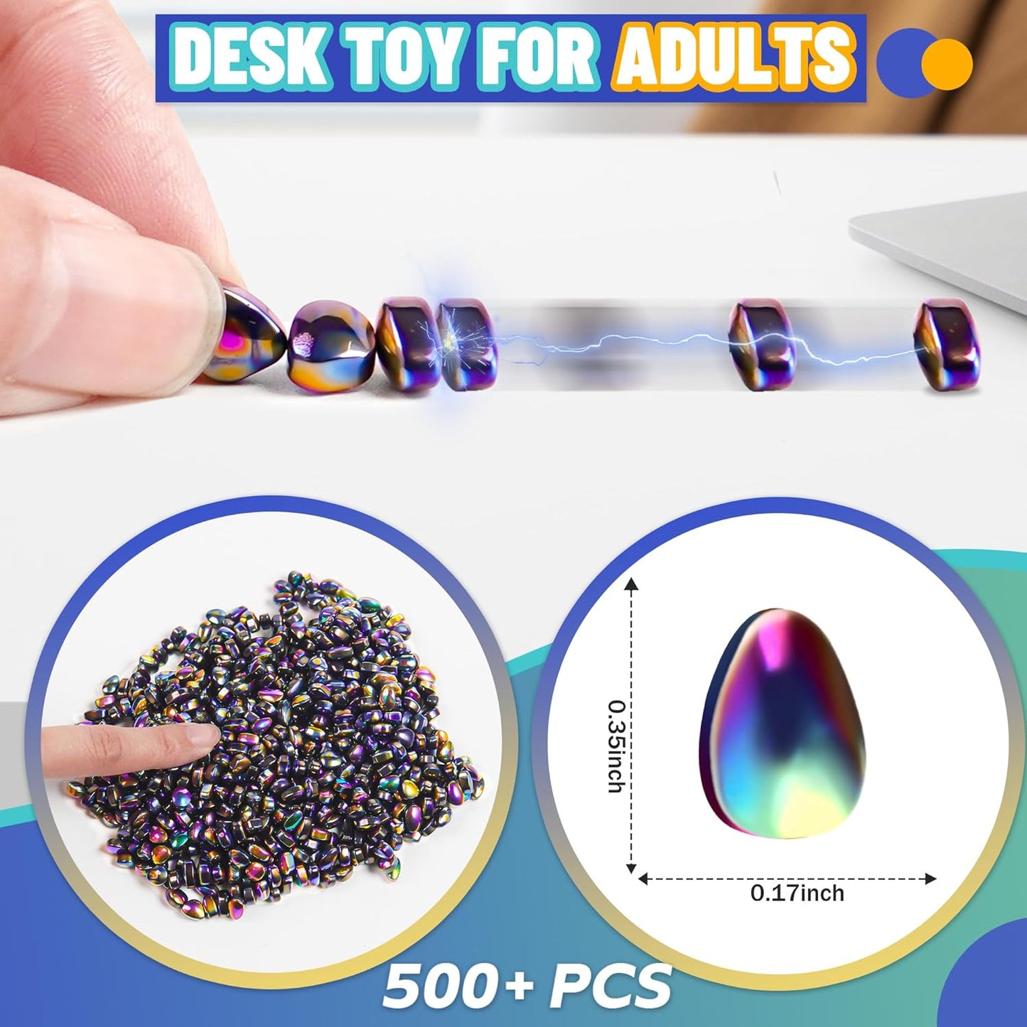 Magnetic Ferrite Pebble Putty
