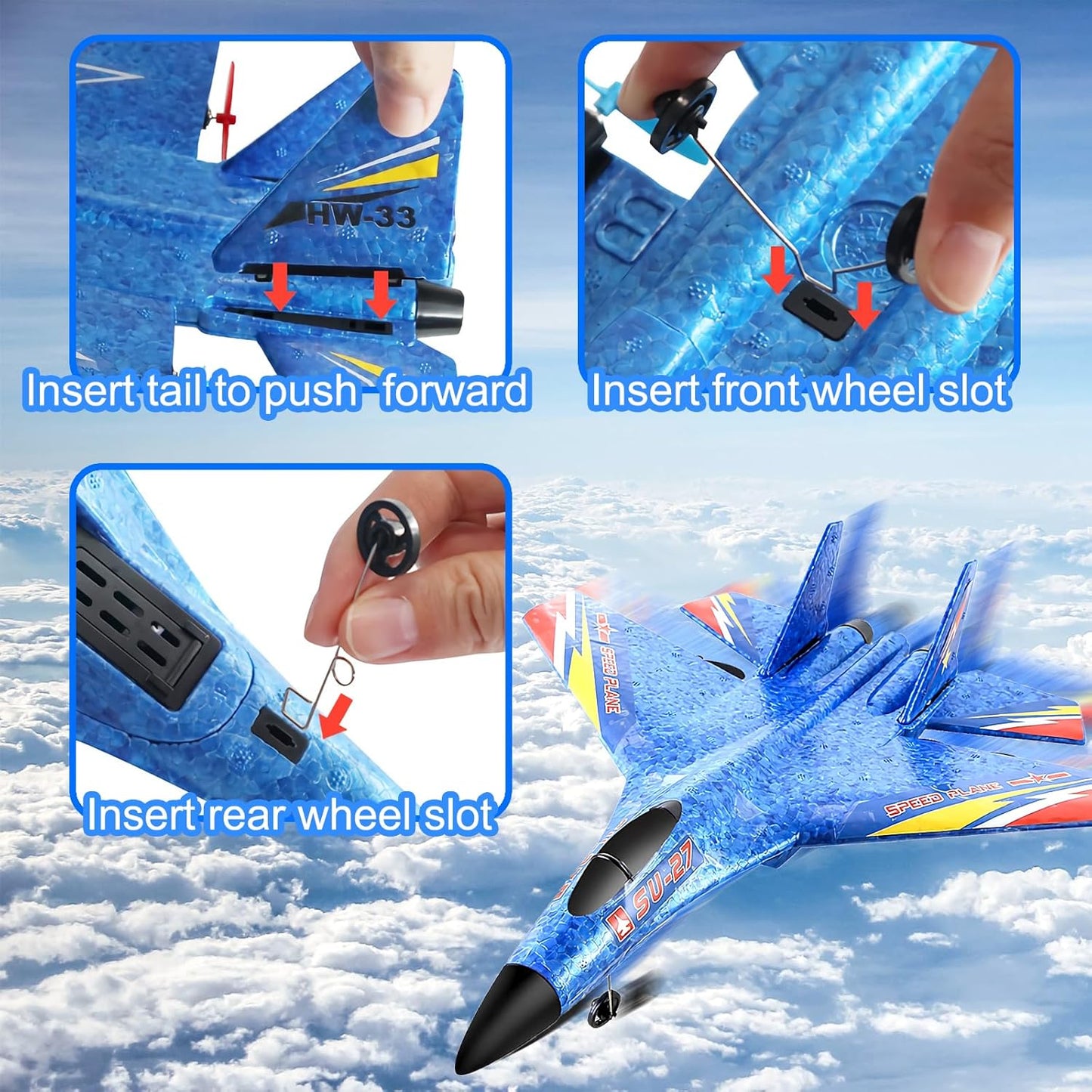 Fighter Jet Remote Control Airplane Glider