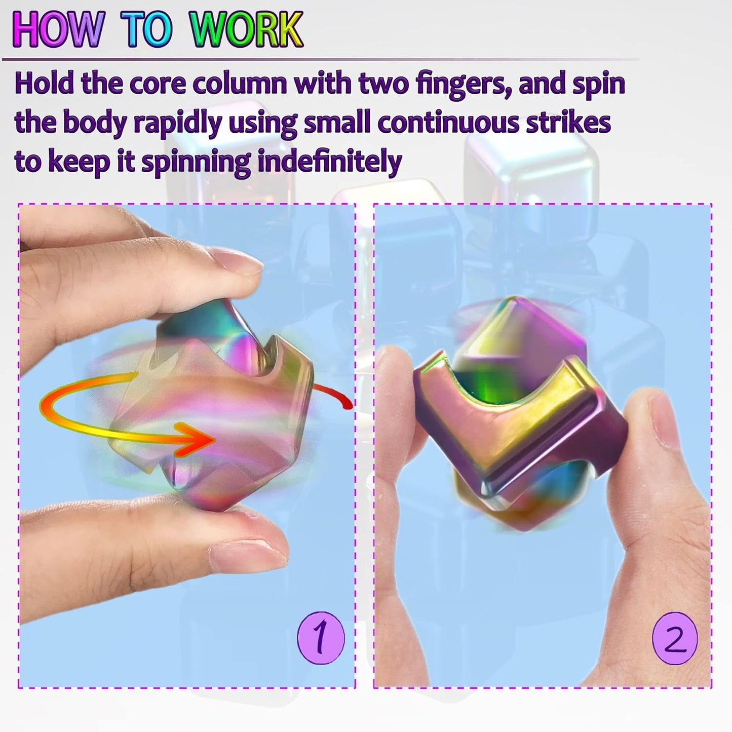 Fidget Cube Spinner