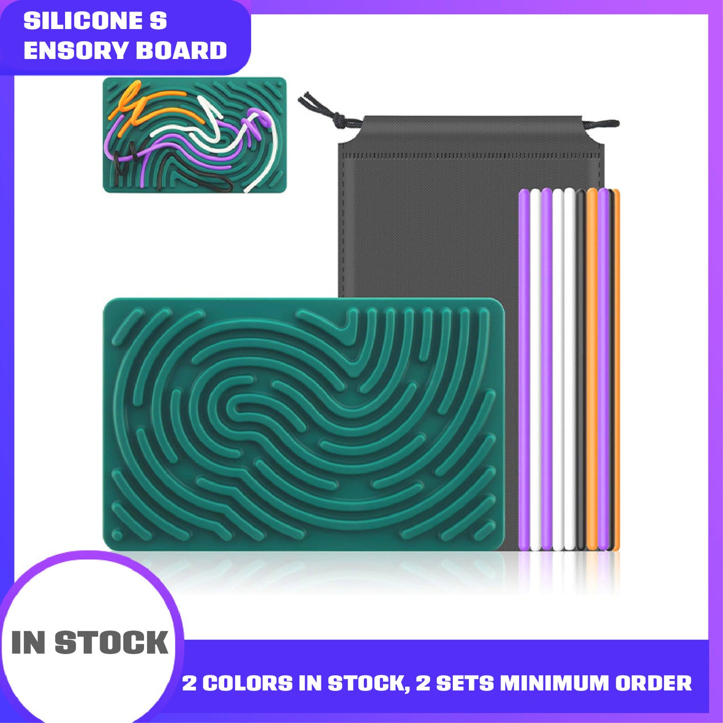 Sensory Activity Board with 20pcs strip