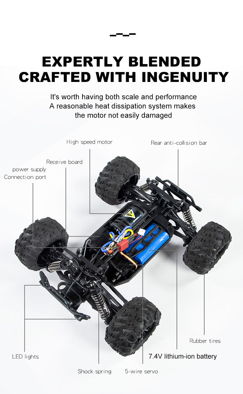 Gallop 1/16 4WD High-Speed 35KM/H+ Remote Control Car