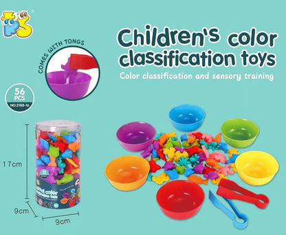 Animal Colour Coordination Counting Toy