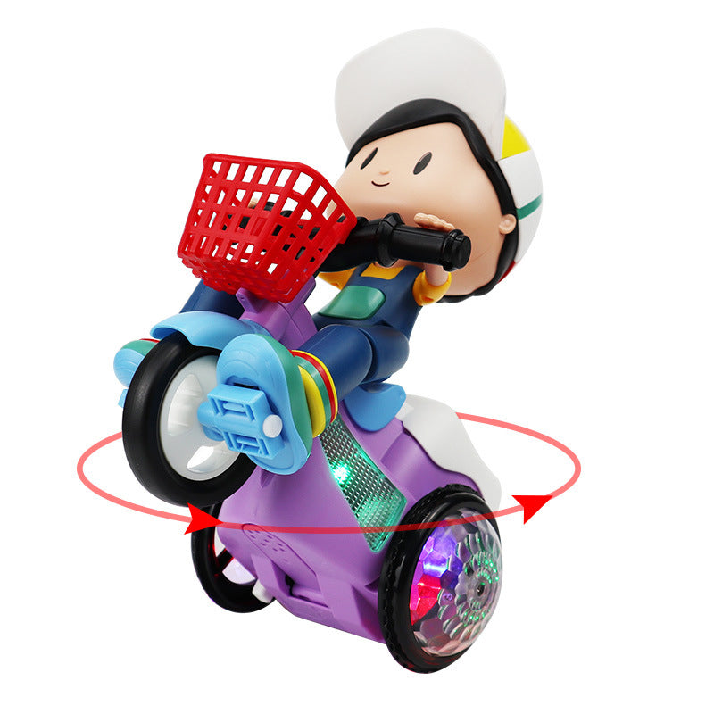 Spinning Tricycle Stunt Kid