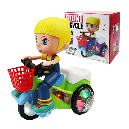 Spinning Tricycle Stunt Kid