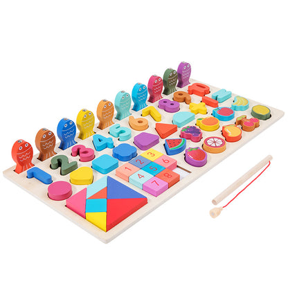 Wooden Learning Puzzle Set