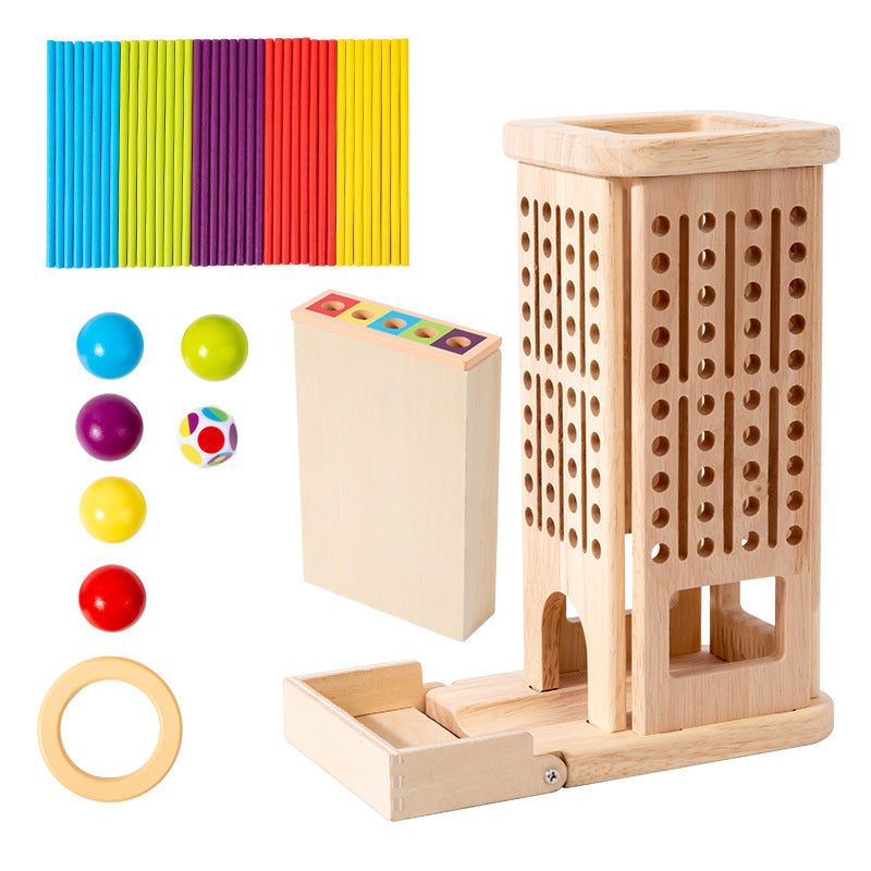 3-in-1 Wooden Board Learning Game