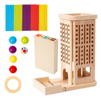 3-in-1 Wooden Board Learning Game