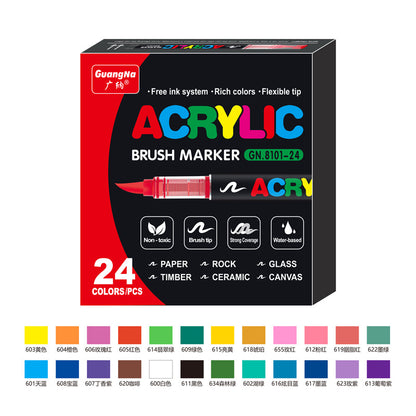 Acrylic Brush Markers