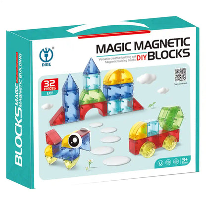Magnet Building Blocks Tiles Set