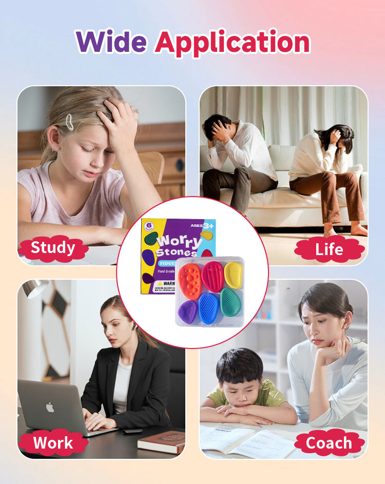 Worry Stones Sensory Fidget Toy