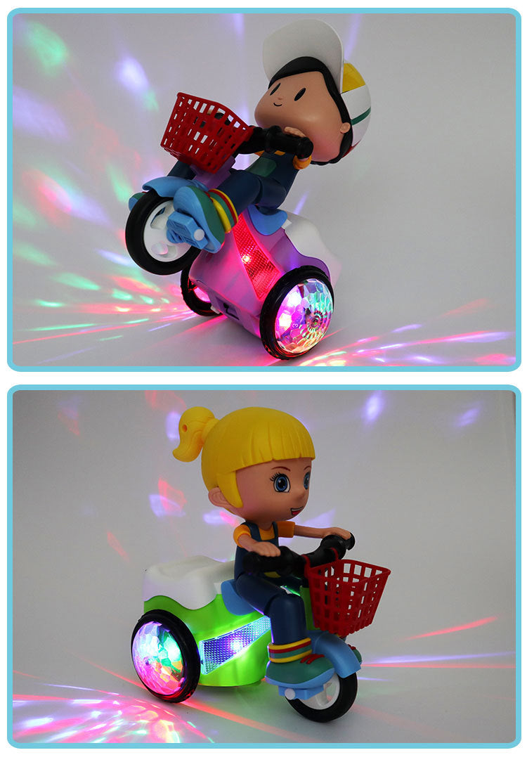 Spinning Tricycle Stunt Kid