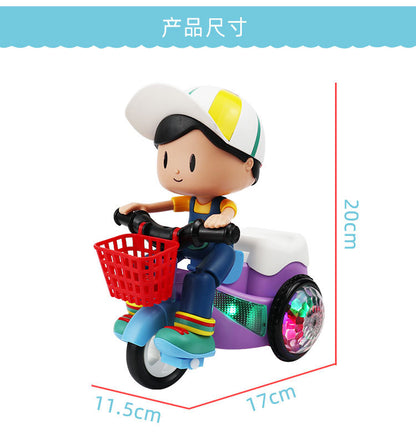 Spinning Tricycle Stunt Kid