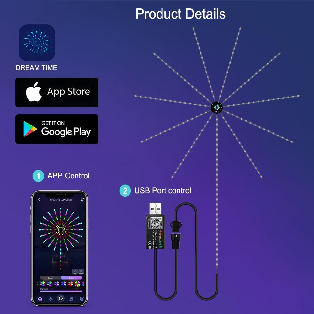 Fireworks LED Lights