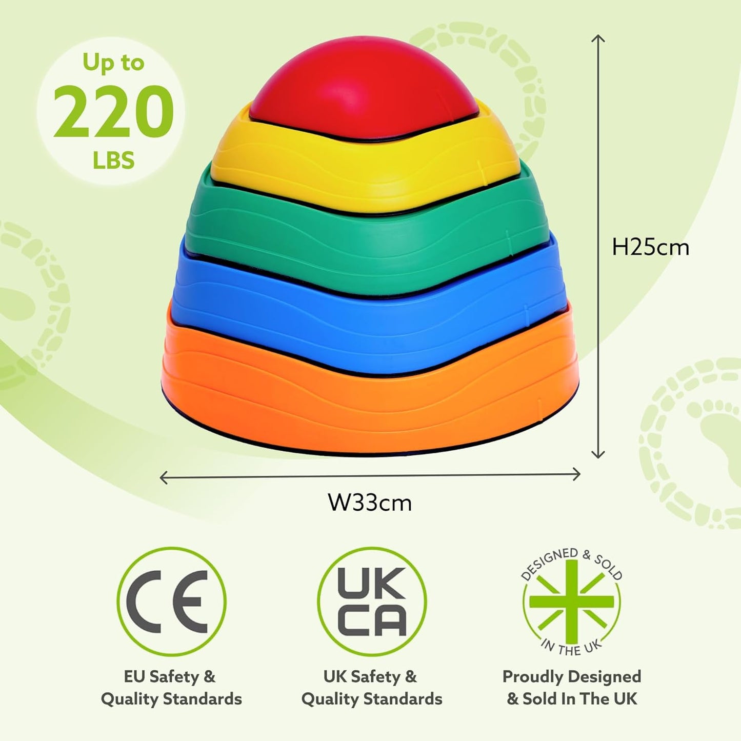 Sensory Stepping Stones Balance Pods