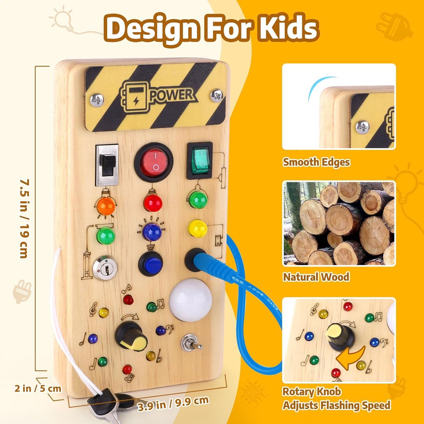 LED Switch Circuit Busy Board