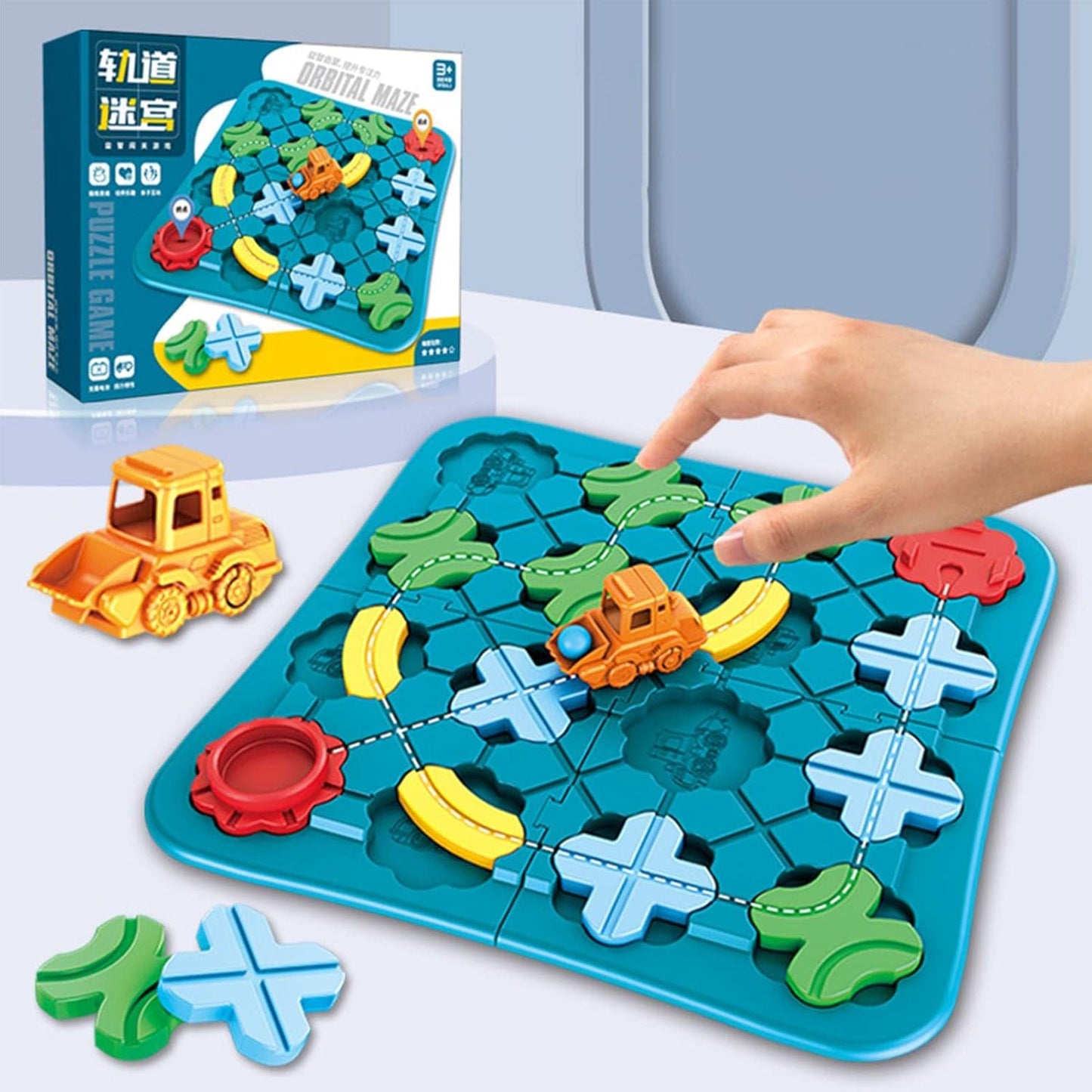 Road blocks Construction Maze Toy