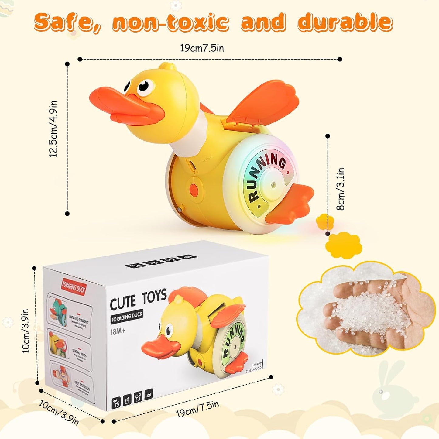 Musical Spinning Duck