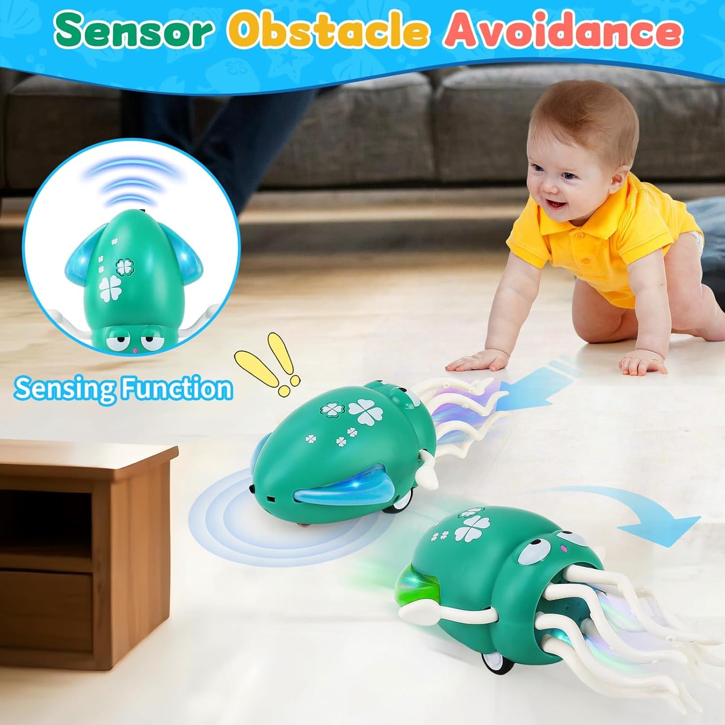 Dancing Crawling Squid