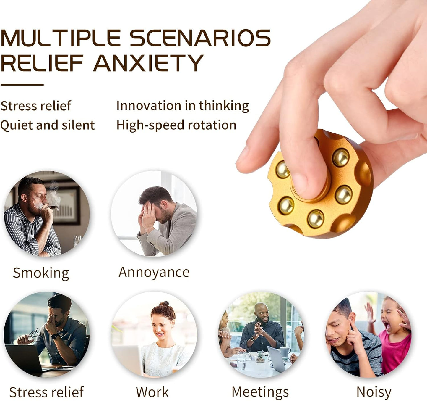 Bullet Chamber Fidget Spinner