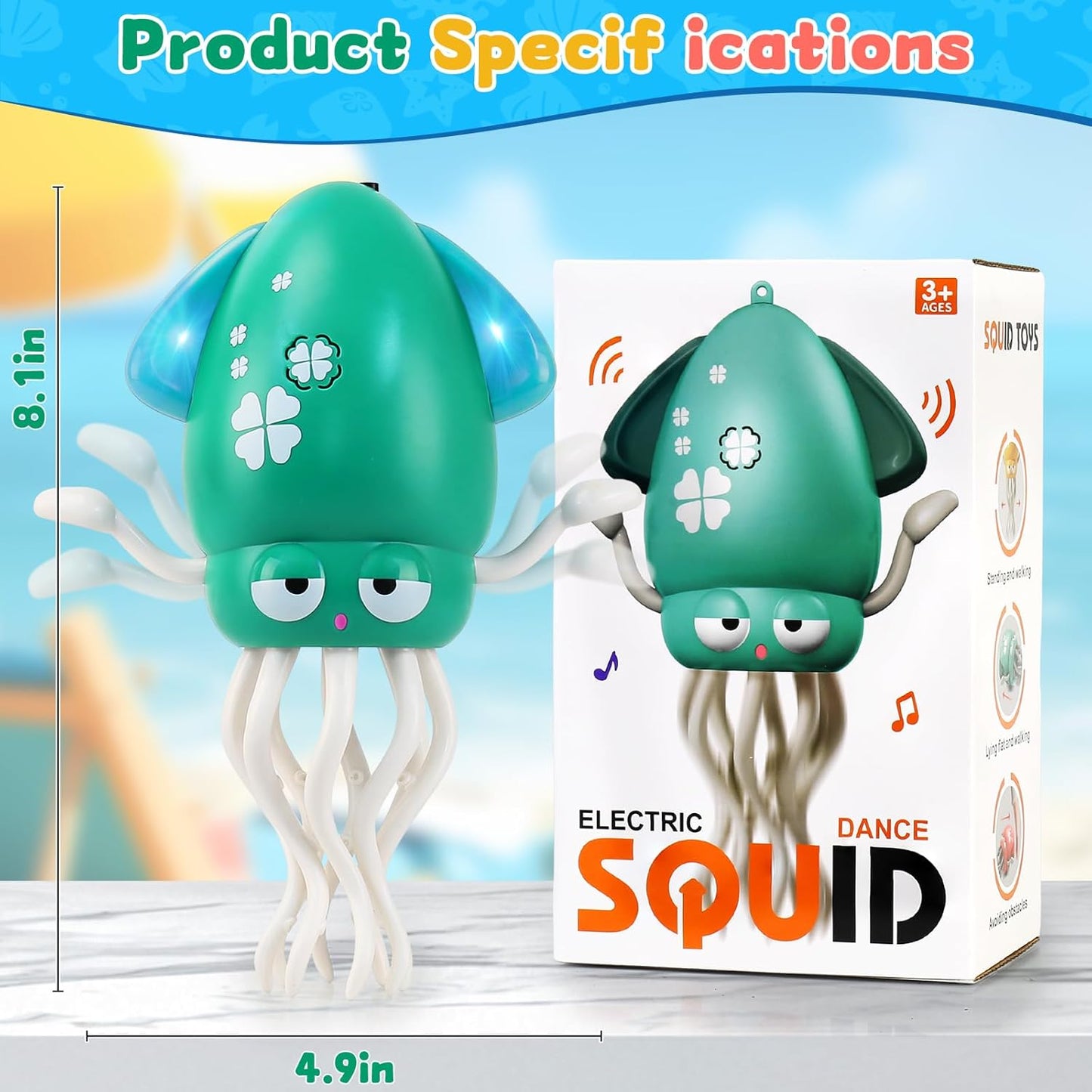 Dancing Crawling Squid