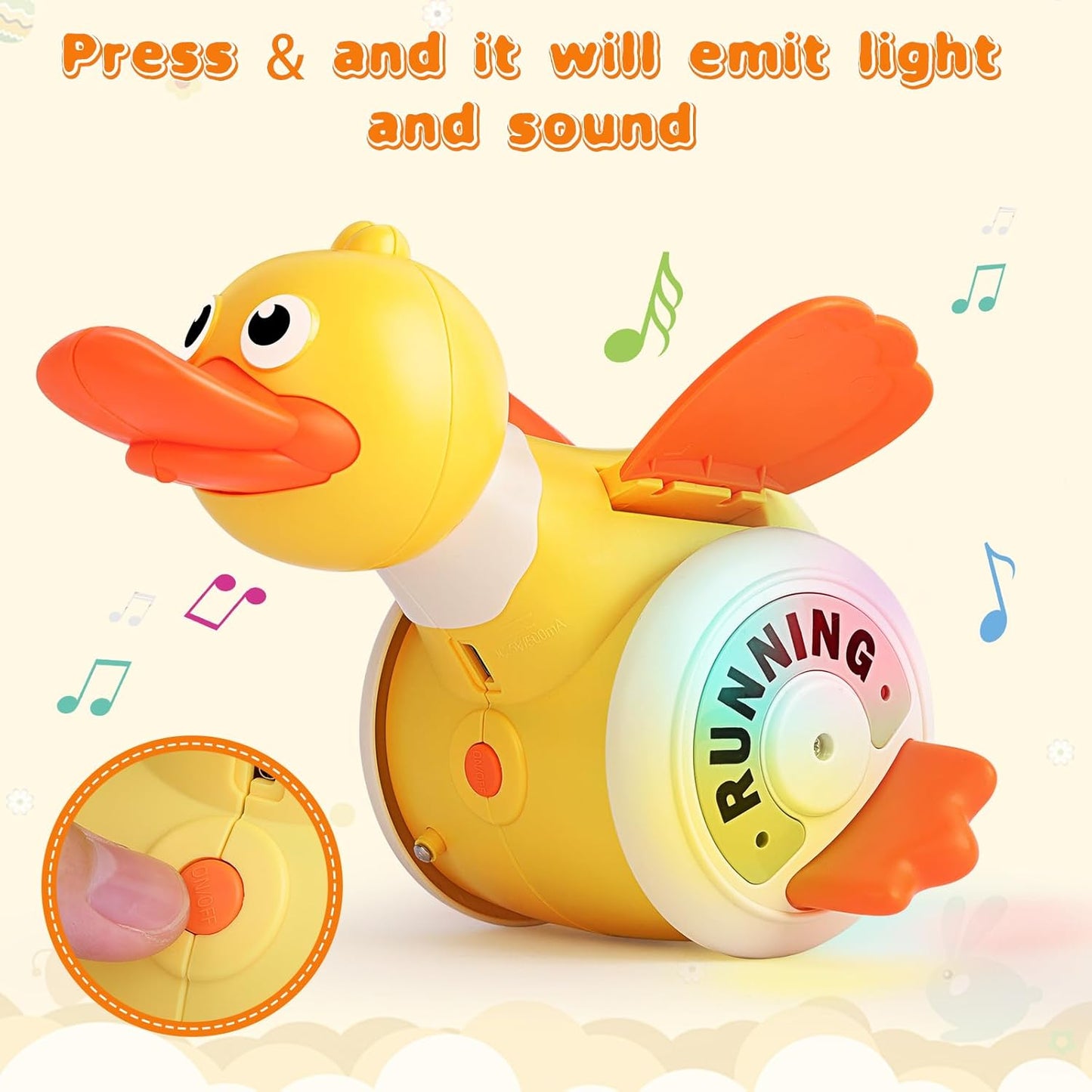 Musical Spinning Duck