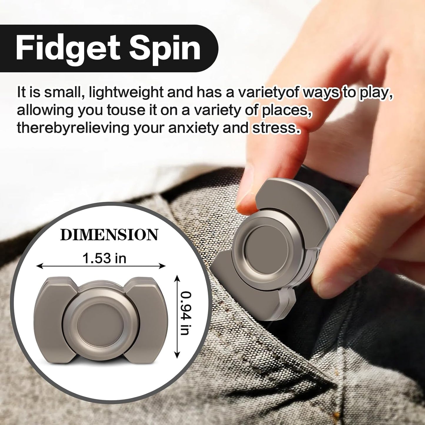 Magnetic Click Fidget Spinner