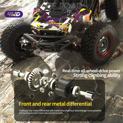 Adventurer Pro 1/16 4WD High-Speed 70KM/H+ Remote Control Car