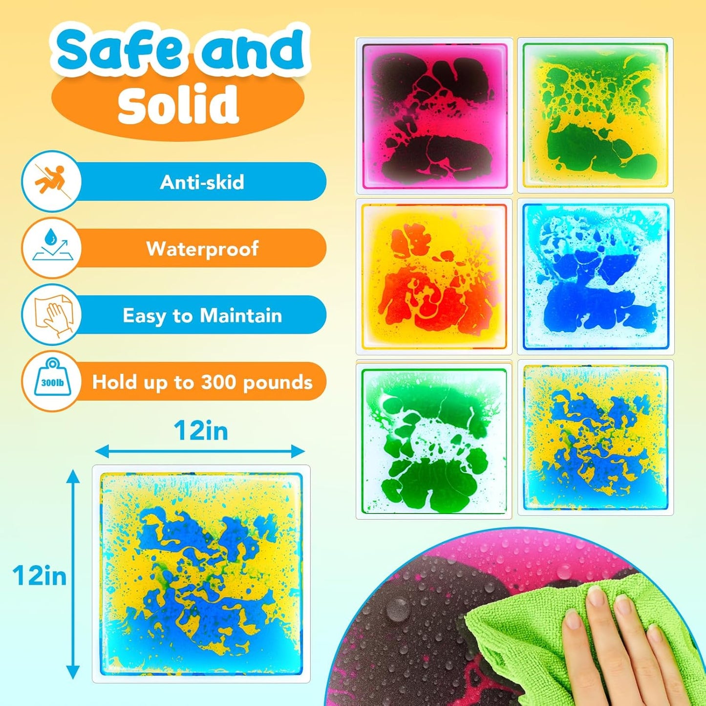 Sensory Floor and Wall Tiles