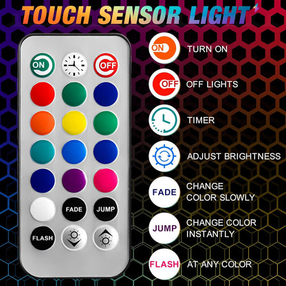 LED Touch Sensitive Tiles (10 Pack)