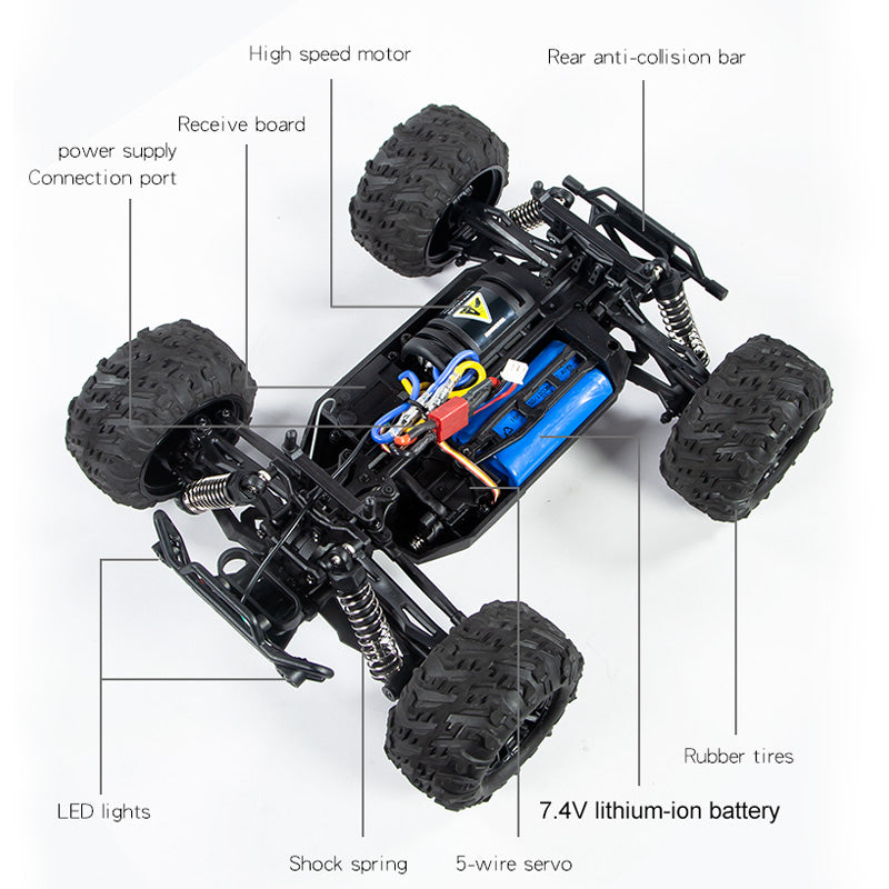 Gallop 1/16 4WD High-Speed 35KM/H+ Remote Control Car