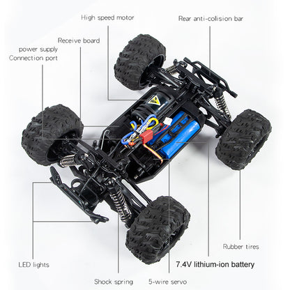 Gallop 1/16 4WD High-Speed 35KM/H+ Remote Control Car