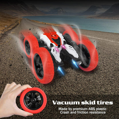 Double Sided Spin Remote Control Stunt Car