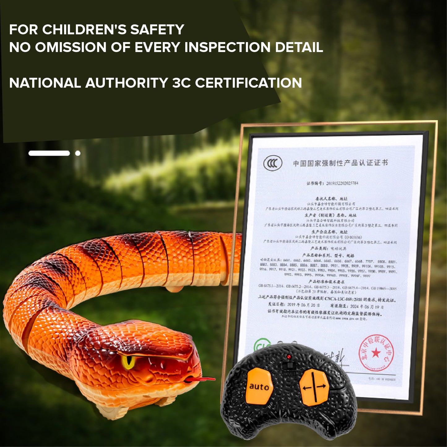 Remote control snake