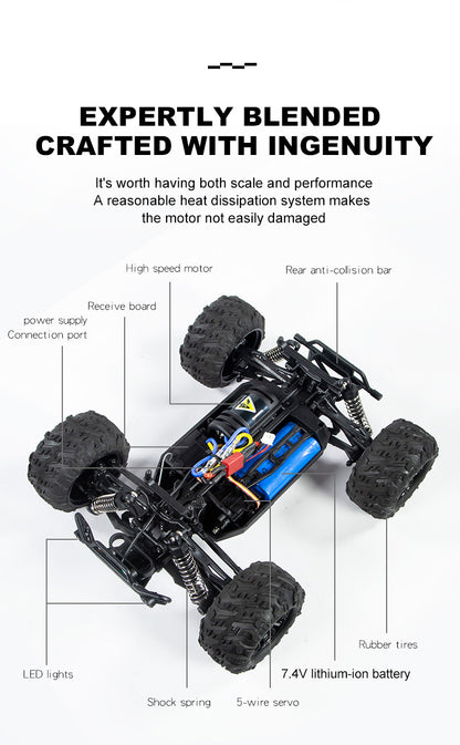 Gallop 1/16 4WD High-Speed 35KM/H+ Remote Control Car