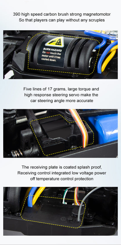 Gallop 1/16 4WD High-Speed 35KM/H+ Remote Control Car